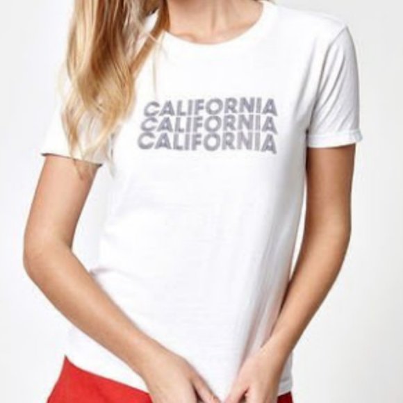 Brandy Melville Tops - John Galt Brandy Melville Elegant White Tee OS